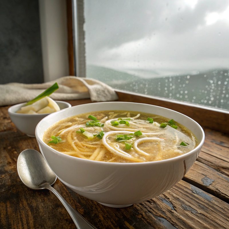 Enhanced Egg Drop Soup