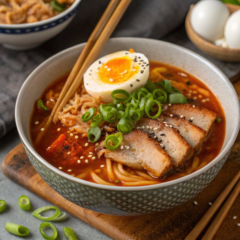 Spicy Kimchi Ramen