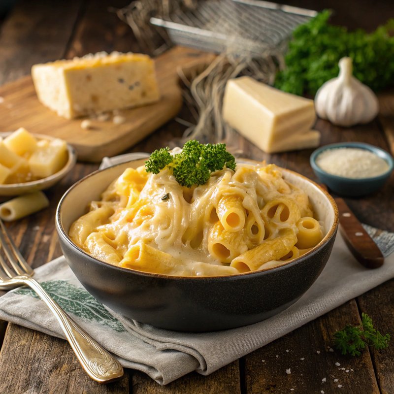 Three Cheese Pasta