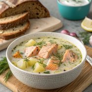 Lohikeitto Finnish Salmon Soup Teresa s Recipes