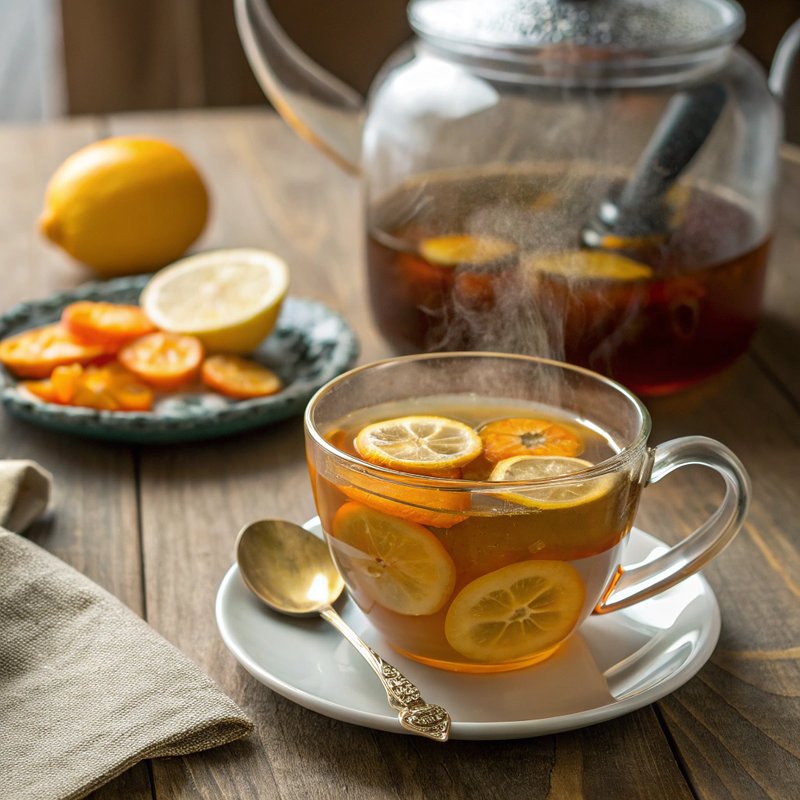 Kumquat Lemon Tea