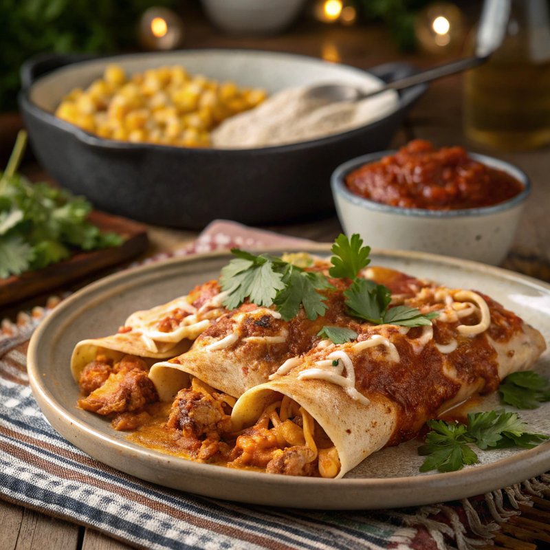 Enchiladas Rancheras