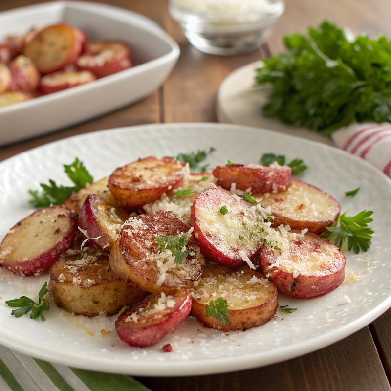 Parmesan Roasted Radishes