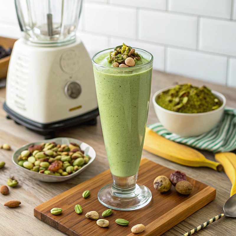 Creamy Pistachio Protein Shake