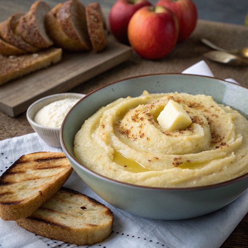 Creamy Parsnip and Apple Puree