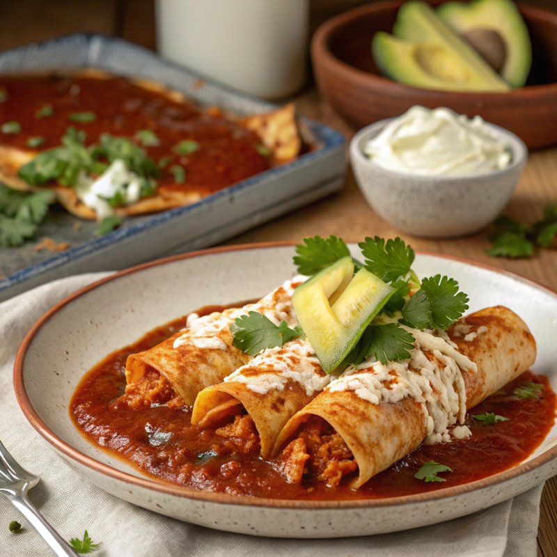 Enchiladas Rojas