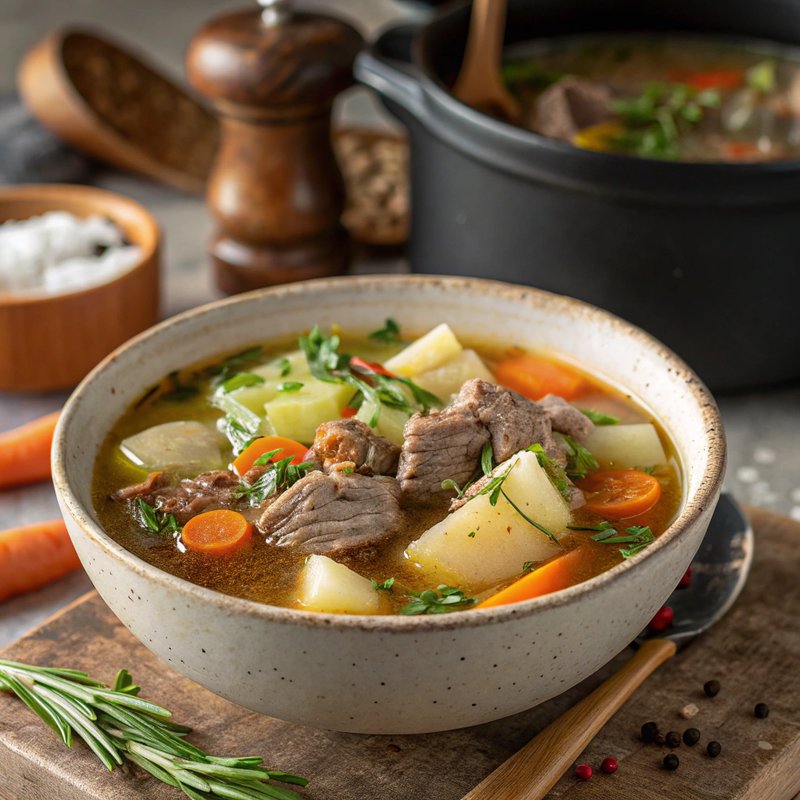 Hearty Lamb Soup