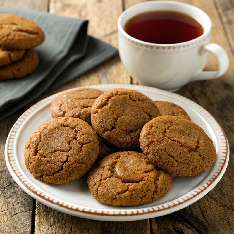 Old-fashioned Molasses Cookies