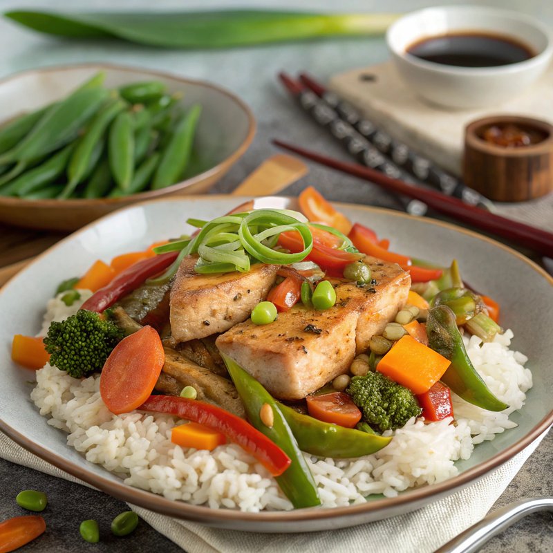 Swordfish Stir Fry