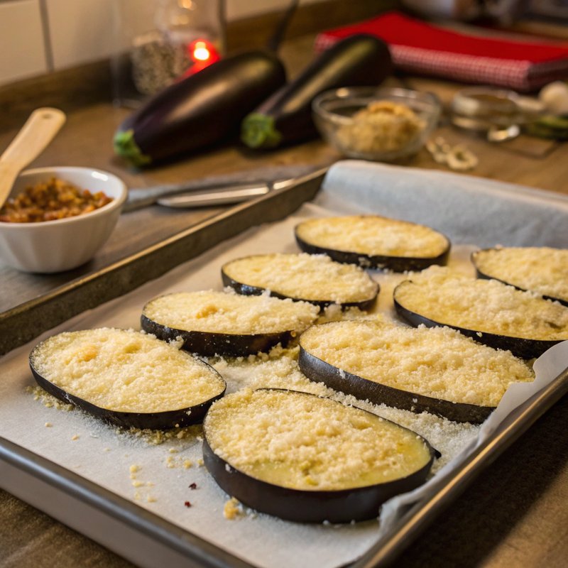 Parmesan Roasted Eggplant