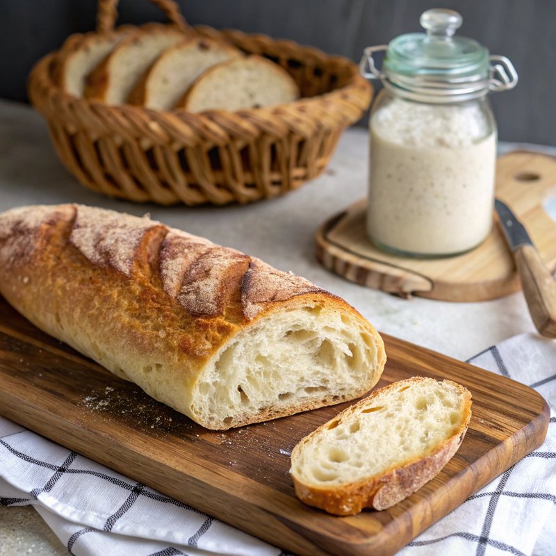 Artisan Sourdough Baguette