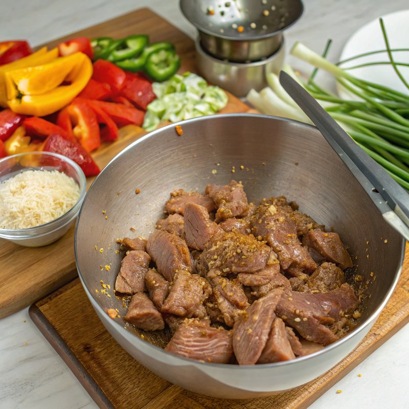 Cumin-Spiced Lamb Stir Fry