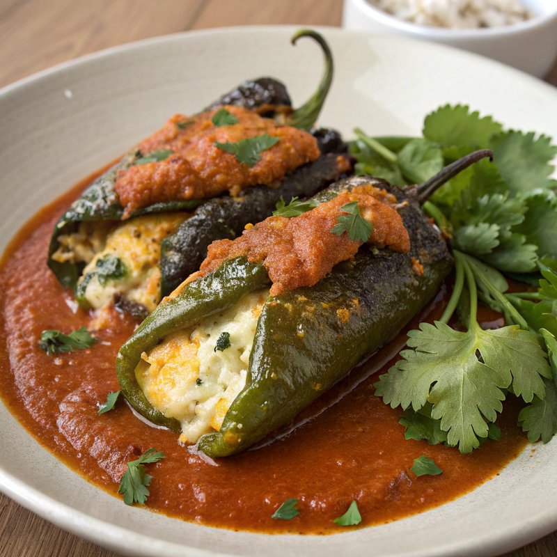 Authentic Mexican Chiles Rellenos