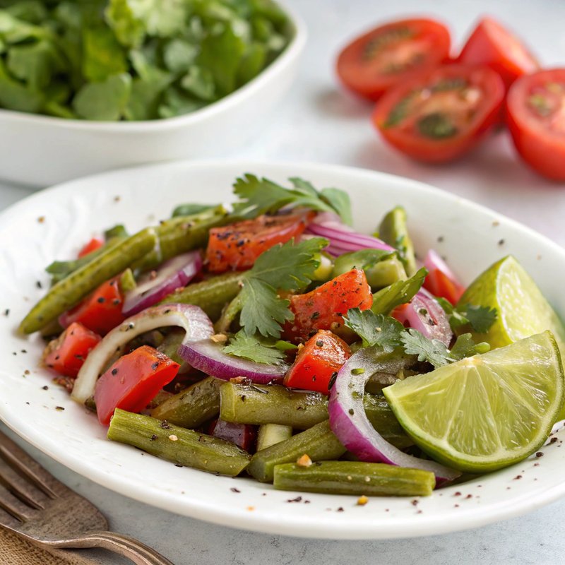 Zesty Refreshing Cactus Salad