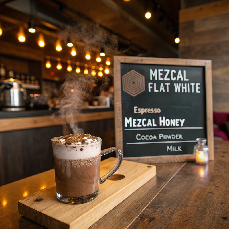 Mezcal Flat White