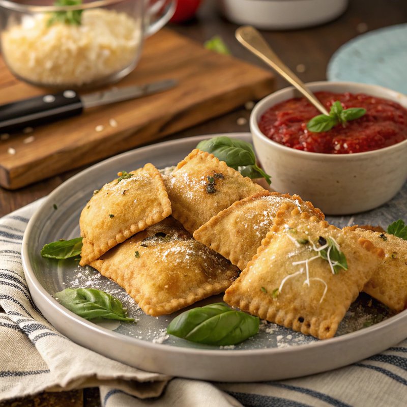 Crispy Air Fryer Ravioli
