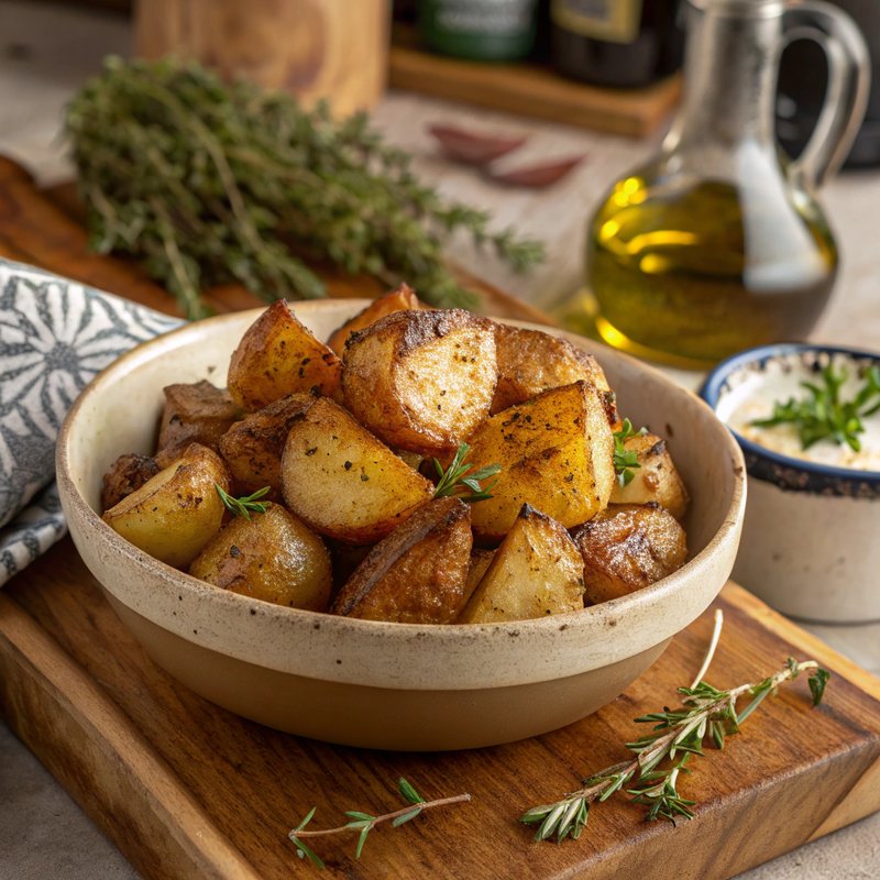 Oregano Roast Potatoes