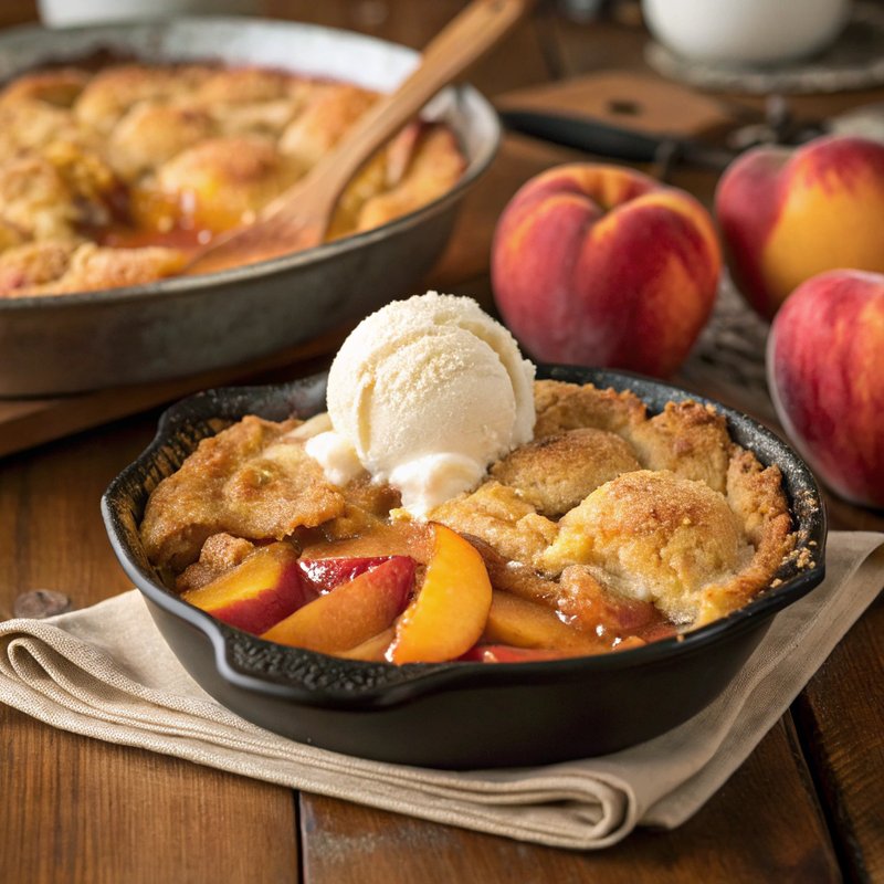 Peach Apple Cobbler
