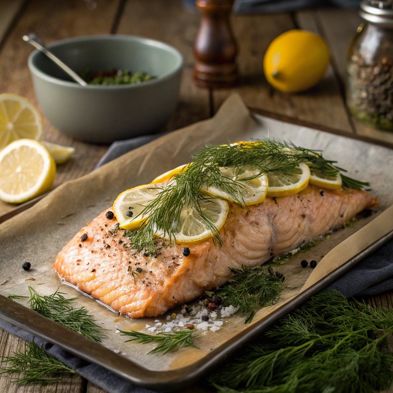 Herb-Infused Baked Salmon