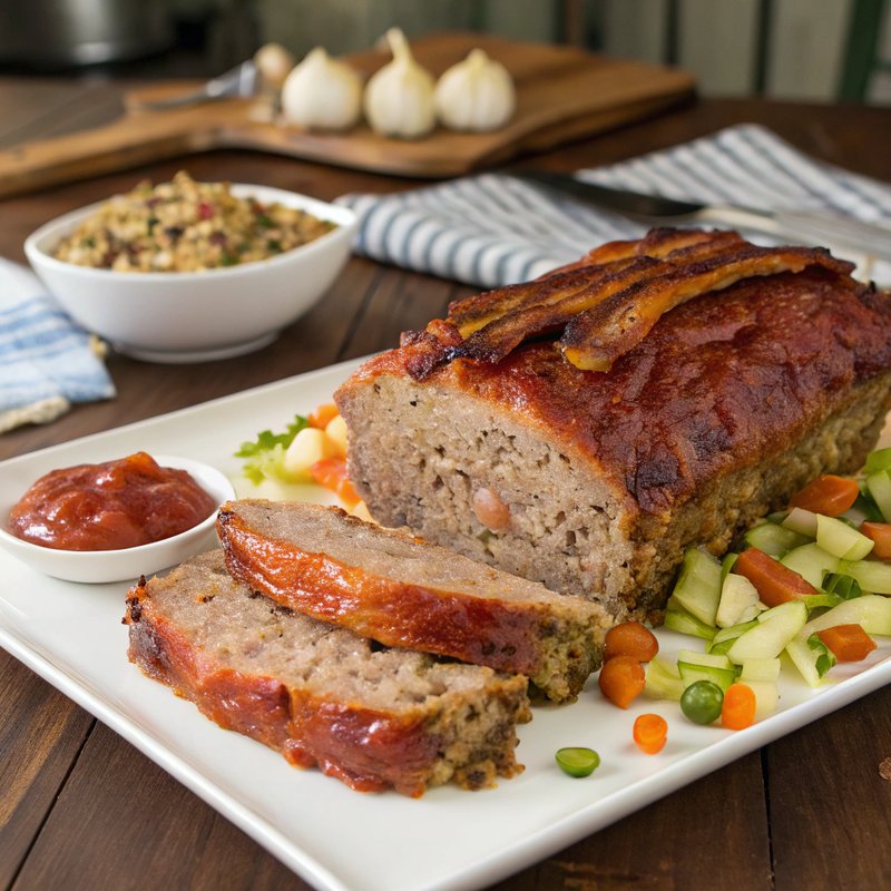 Classic Smoked Meatloaf with a Twist