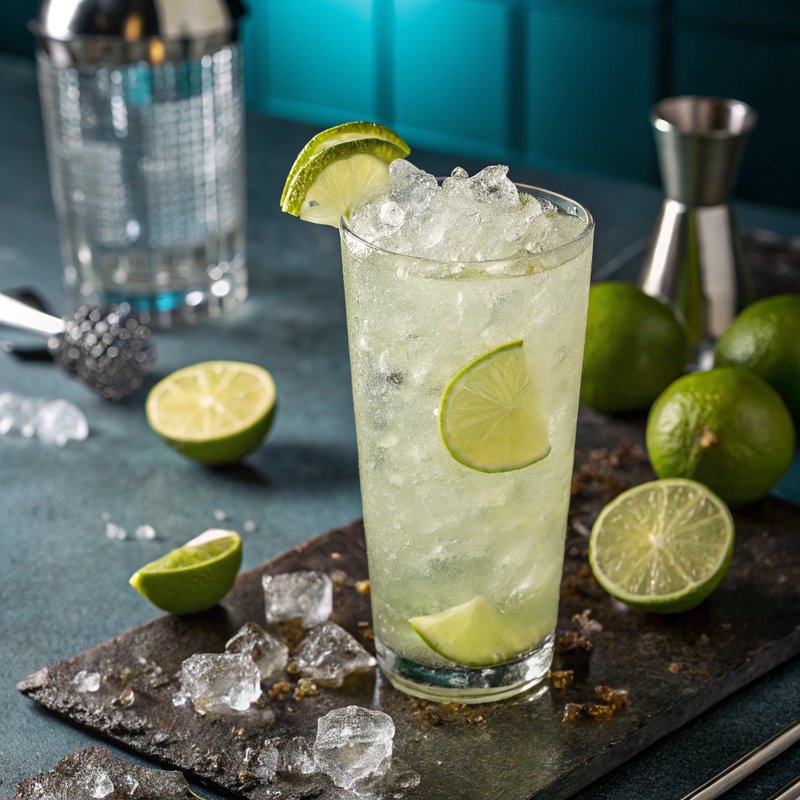 Refreshing Frozen Gin and Tonic