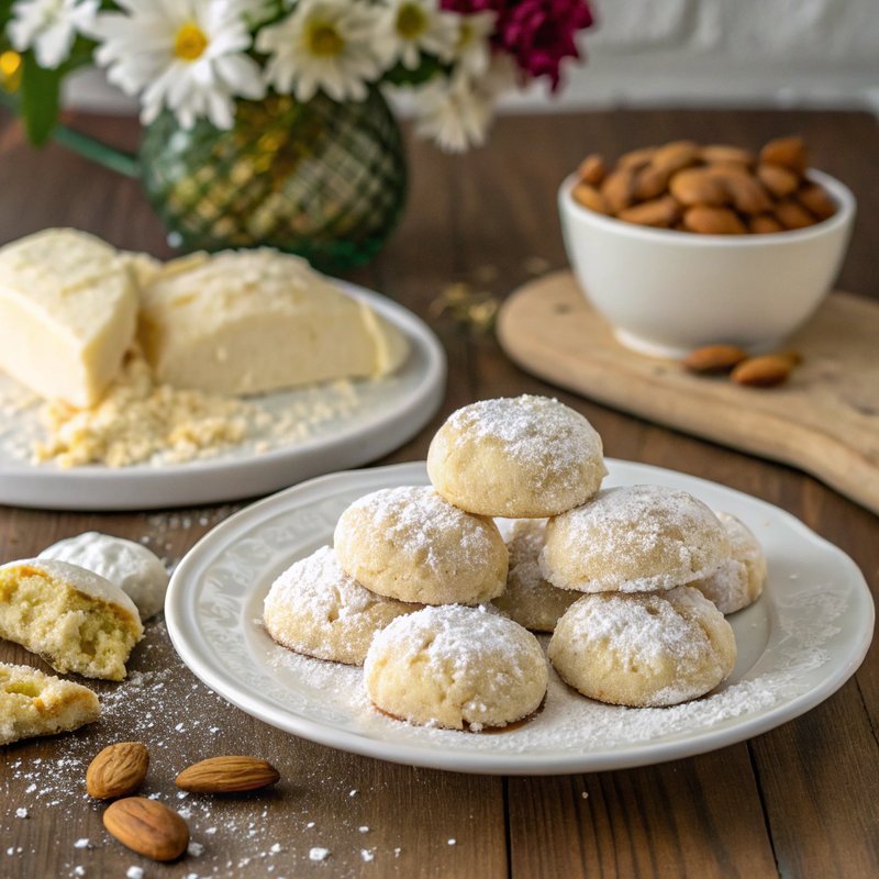 Mexican Wedding Cookies (Polvorones)
