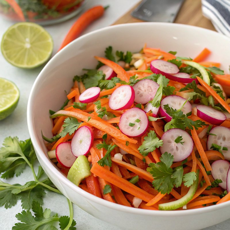 Zesty Carrot and Radish Salad