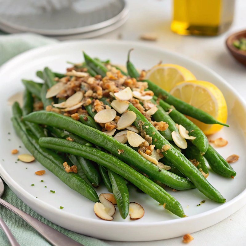 Green Bean Almondine