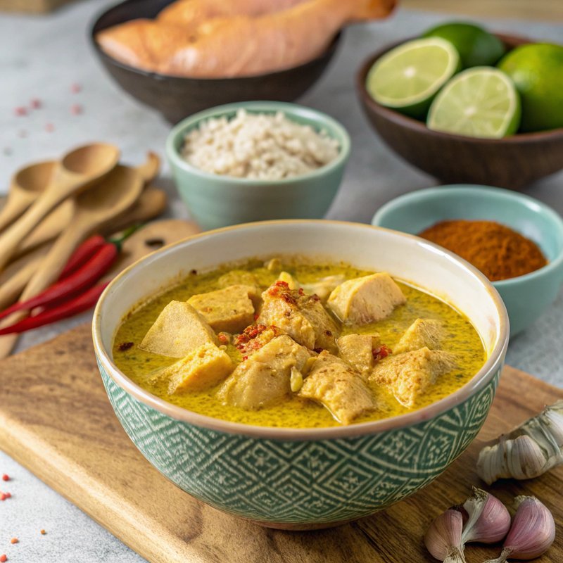 Curry and Coconut Milk Marinade