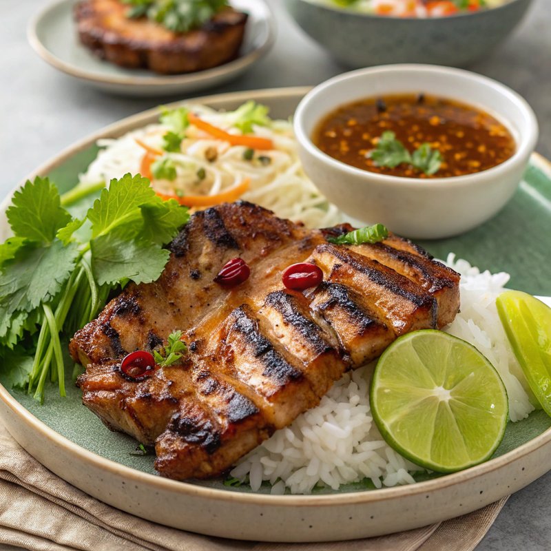 Suon Nuong (Vietnamese Grilled Pork Chops)