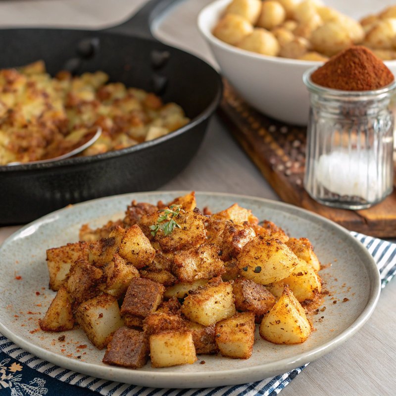 Cajun Spiced Hashbrowns