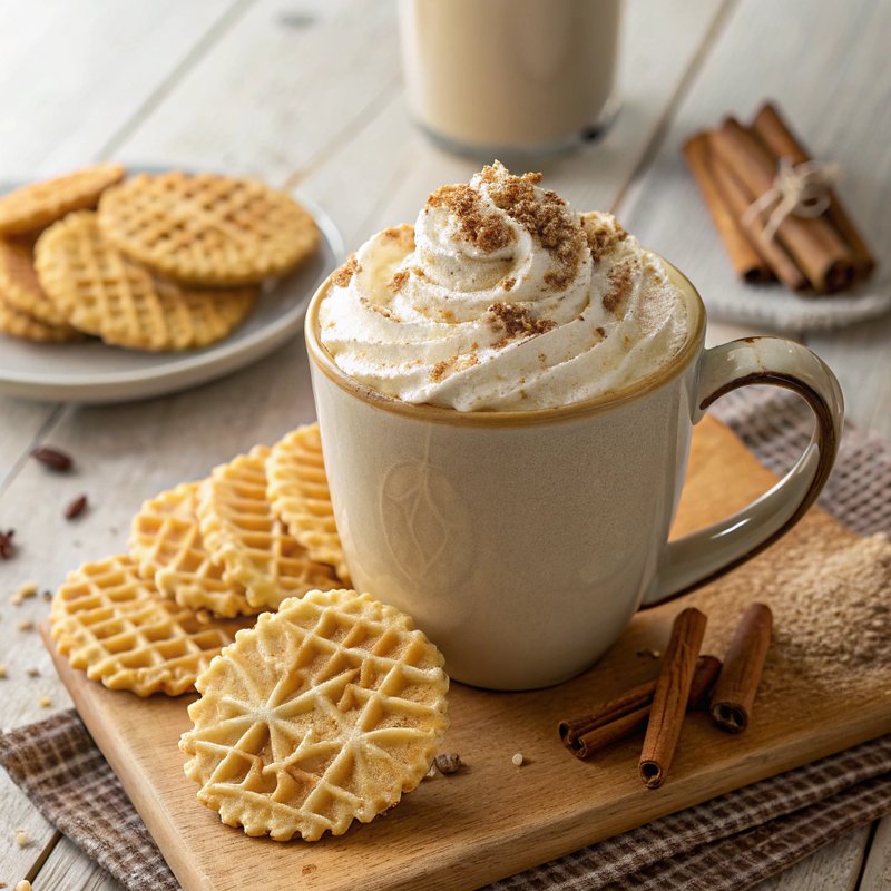 Vanilla Pizzelle Latte