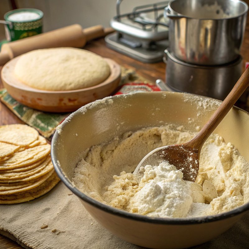 Homemade Corn Tortillas
