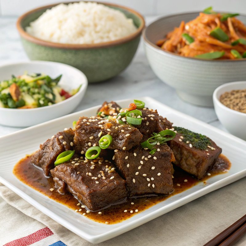 Pansanggi (Korean Marinated Beef Short Ribs)
