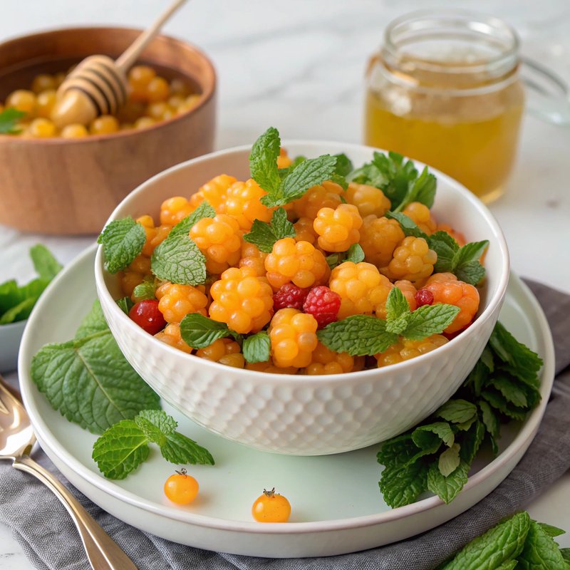 Finnish Cloudberry Salad