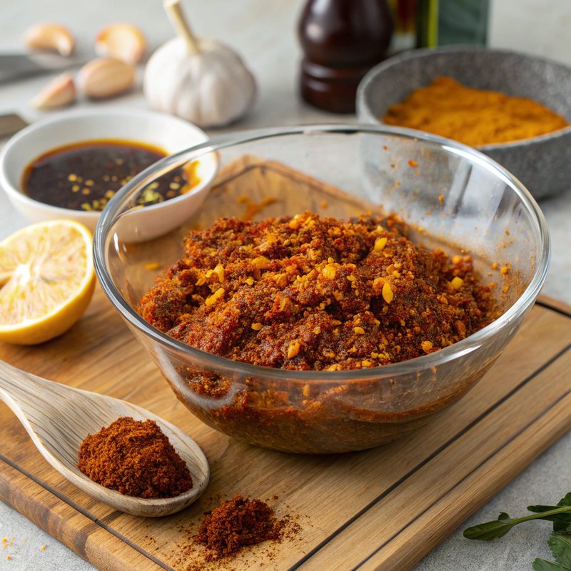 Smoked Paprika and Orange Zest Marinade
