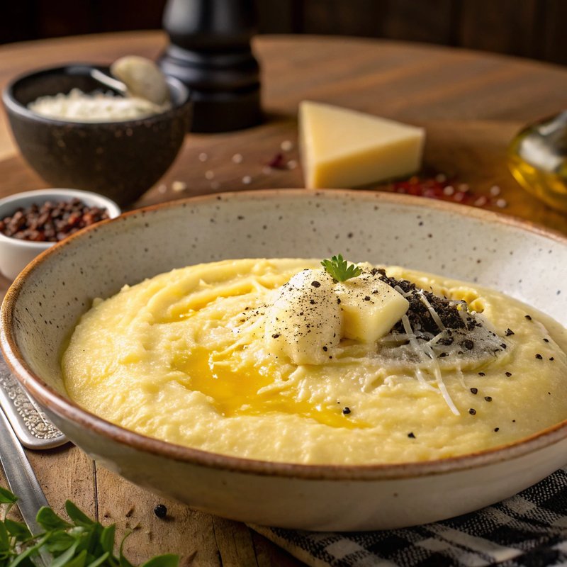 Creamy Parmesan Polenta