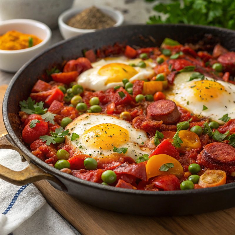 Huevos a La Flamenca