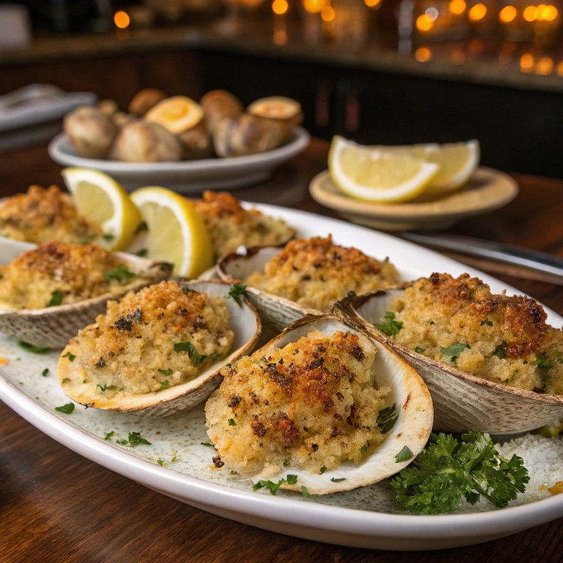 Baked Stuffed Clams