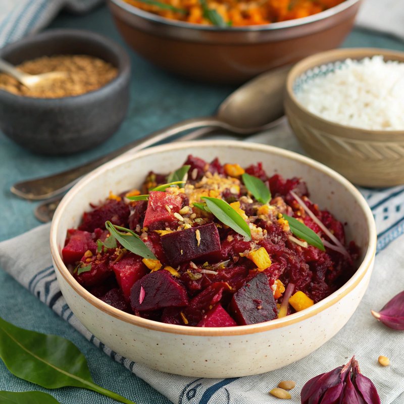 Beetroot Poriyal