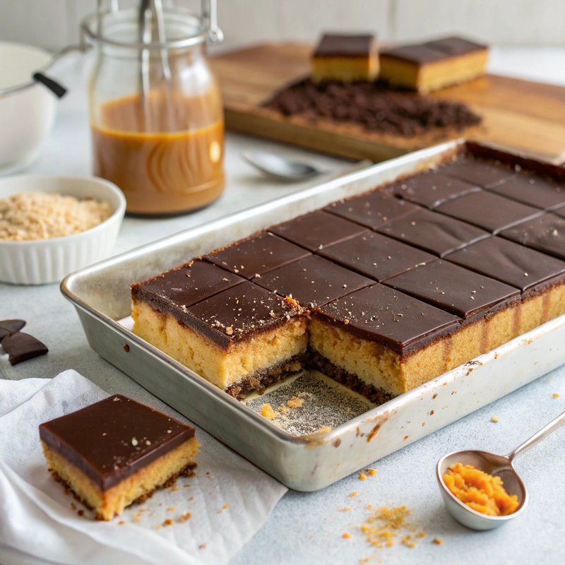 Decadent Caramel Slice