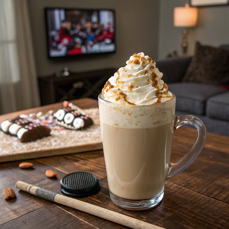 Hockey Night Hazelnut Latte