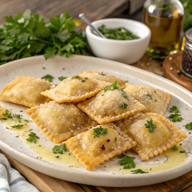 Gattafin (Fried Ravioli)