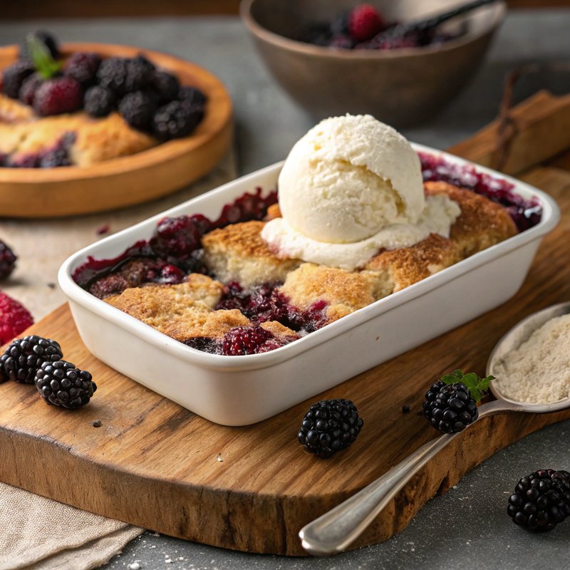Delicious Blackberry Cobbler