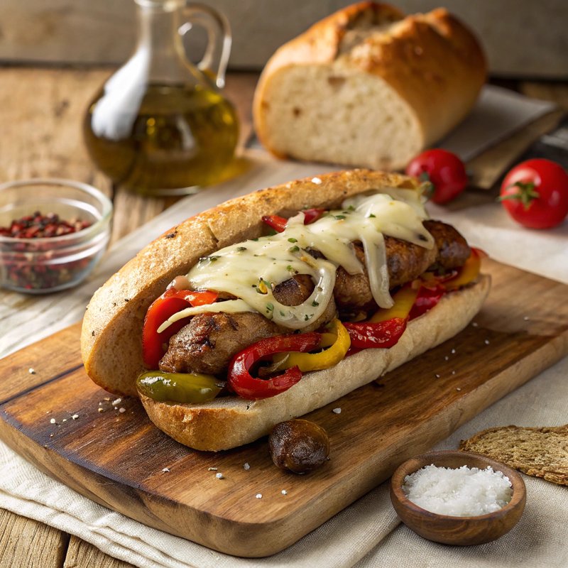 Italian Sausage Sandwich