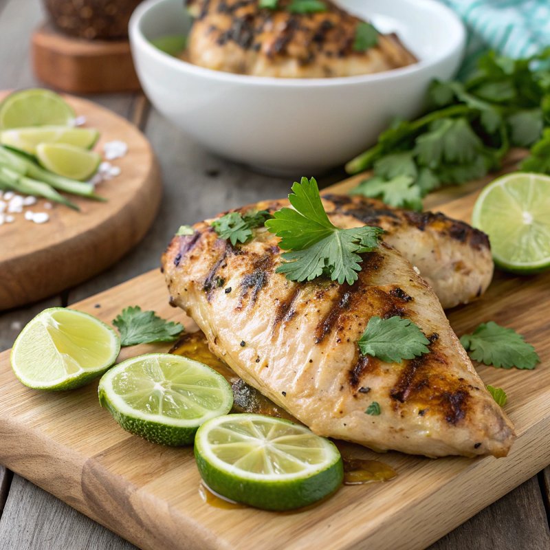 Lime and Ginger Grilled Chicken