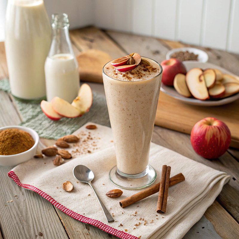 Apple Cinnamon Protein Shake