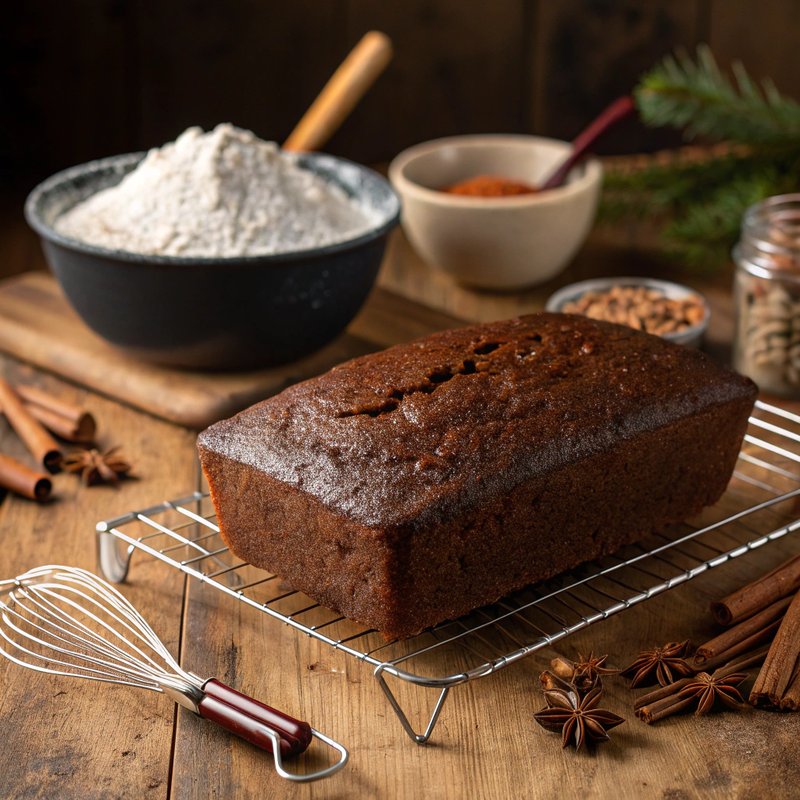 Classic Spiced Gingerbread