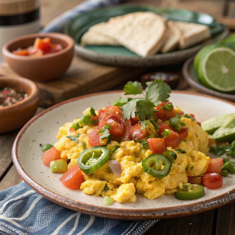 Mexican Scrambled Eggs