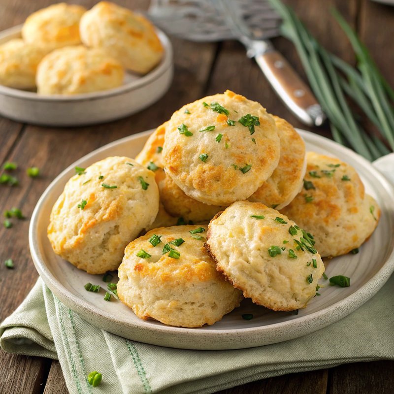 Keto Cheddar Biscuits
